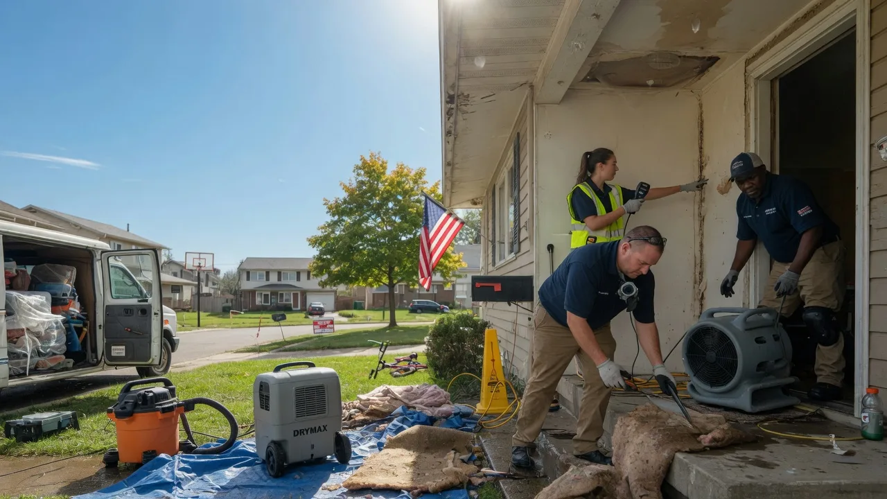 Water Damage Restoration in Loda, IL near me